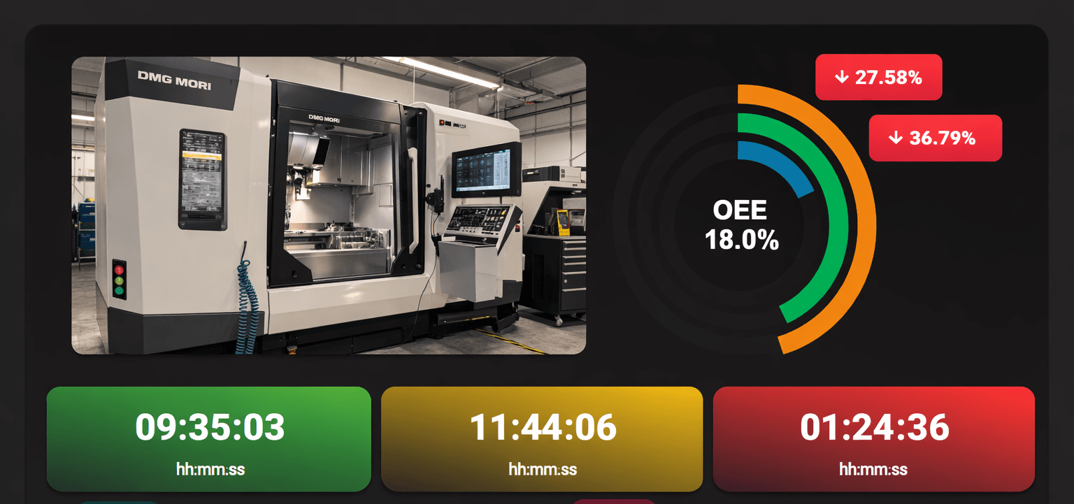 OEE-Transparenz schaffen: Die versteckten Leistungsverluste endlich systematisch aufdecken