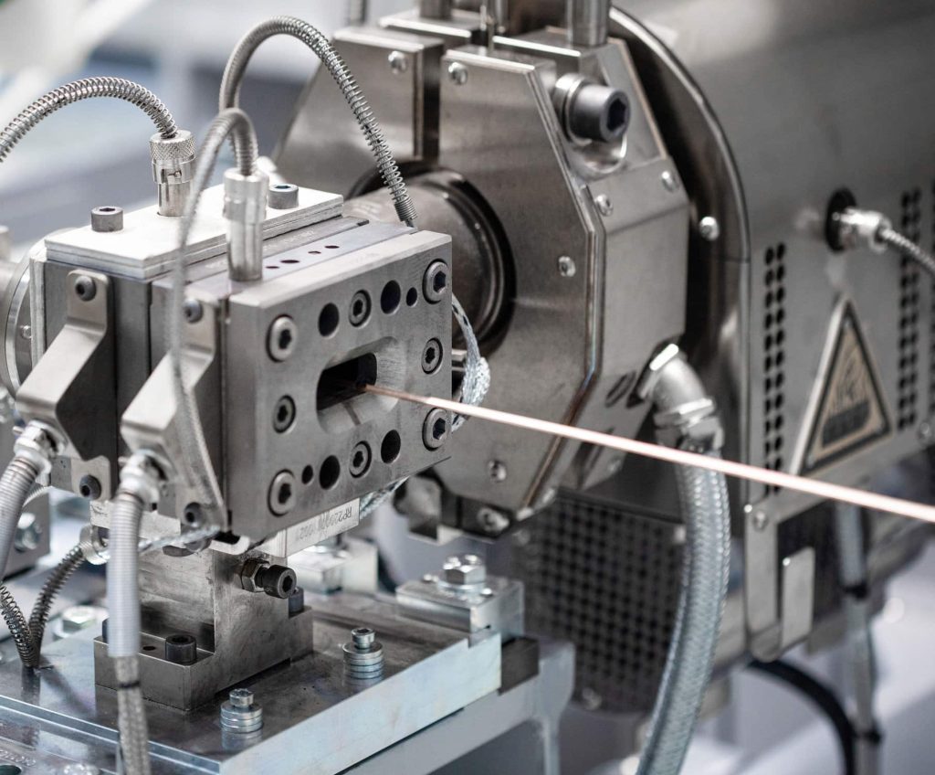 Cable Extrusion Monitoring: +27.6% Productivity Extrusionslinien-Monitoring